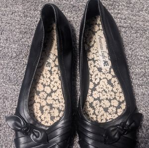 American Eagle Black Flats